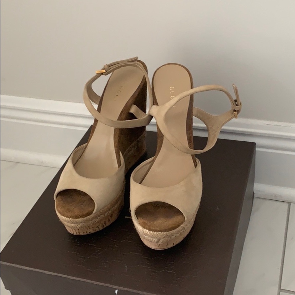 Gucci wedges